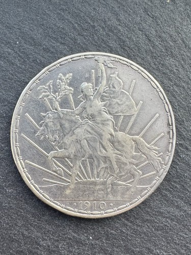 1910 Mexiko Caballito Peso Silber - Bild 1 von 2