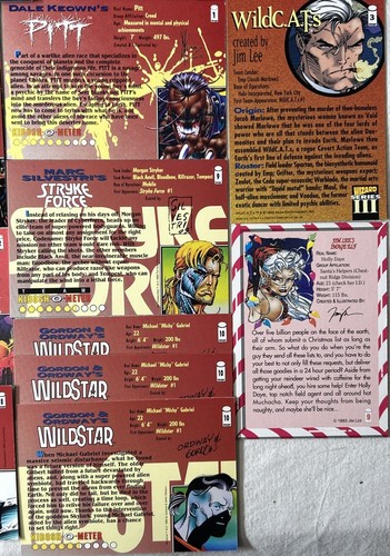 Wizard Magazine Collectible Cards 82 Card Lot Wildstorm Image Spawn Holos - Picture 17 of 20
