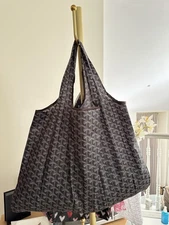 BROWN Grocery Tote, Gym Bag, Market Shoppers Handbag, Travel Bag, Beach Pool bag