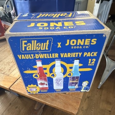 Jones Soda Co Fallout Nuka-Cola Vault-Dweller Variety Pack, 12 Pack