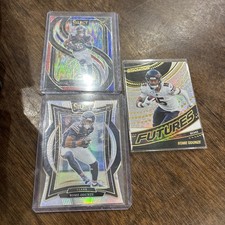 2- 2024 Panini Select - Premier R/B & Concourse Level Silver Rome Odunze 