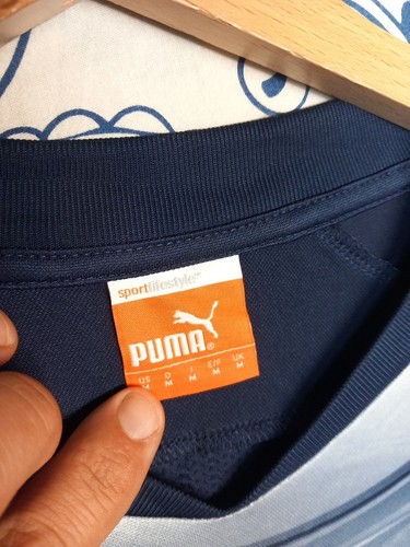 PUMA ITALIA FIGC 4 STARS FOOTBALL CALCIO ⚽ TG M SPORT LIFE STYLE JERSEY LONGSLEE - Foto 5 di 22