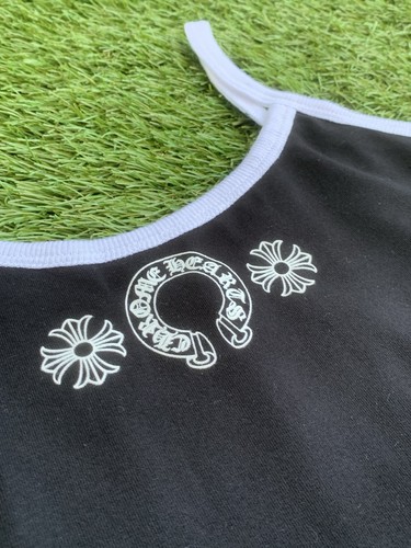 Chrome Hearts Scroll Logo Tank Dress Black - Picture 4 of 13
