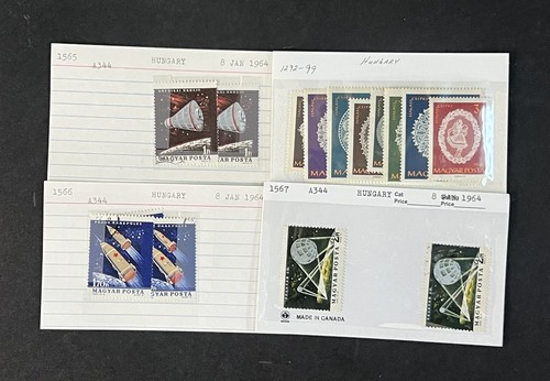 Hungary Collection mint & used on Dealer Cards, Id'd by Scott# ZAYIX 0825G3893 - Picture 6 of 20