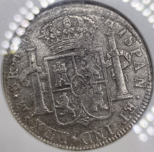 1783 8 Reales Coin Spain Mexico Mint Mexico City Antique Pirate Ship Coin NGC - Picture 3 of 4