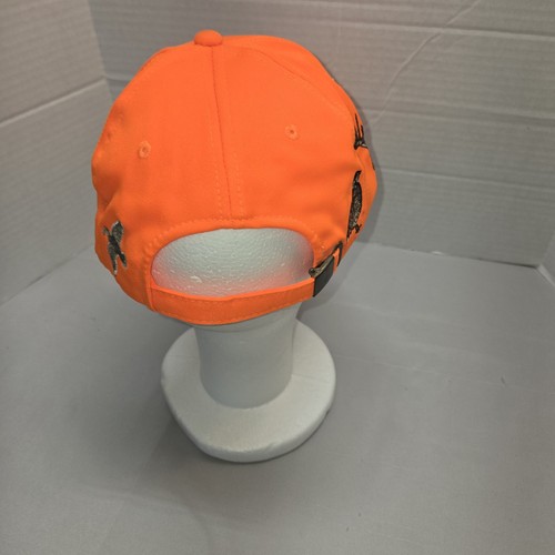 Alta Mesa Hunting Camp Blaze Orange Hat Adj Strapback Embroidered Nwot - Picture 4 of 6