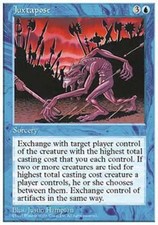 Juxtapose - Light Play MTG 5th Edition