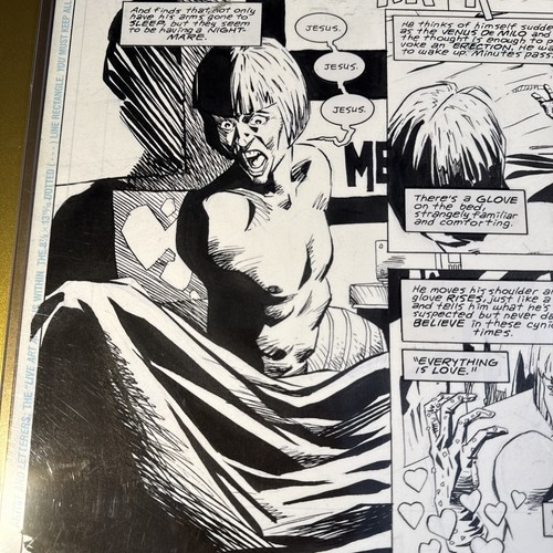 DOOM PATROL 49 Richard Case Original Comic Art 1992 Interior Page DC Vertigo - Picture 6 of 8
