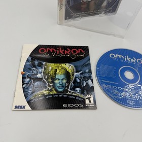 Omikron The Nomad Soul Sega Dreamcast CIB Complete In Box Tested