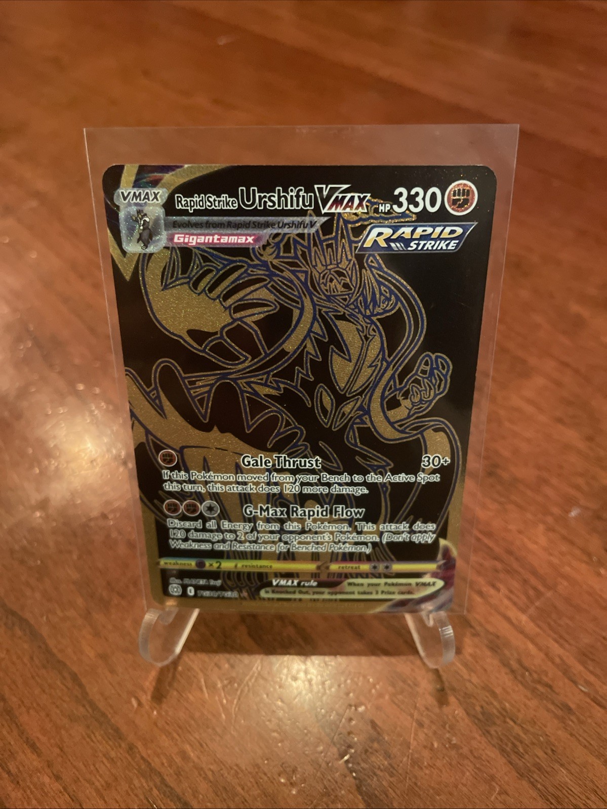 Rapid Strike Urshifu VMAX (Secret) TG30/TG30 Swsh09: Brilliant Stars TG