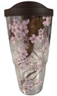 Tervis Japanese Cherry Blossom Tumbler With Lid 24 Oz Pink Brown