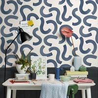 Kinder Locken Konfetti Tapete Navy Holden Decor Moderne Design Rolle 14120