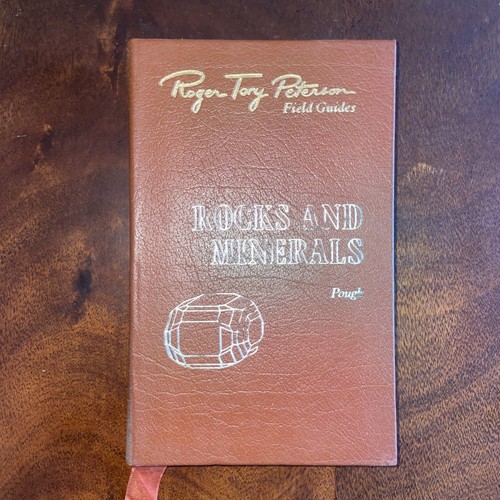 EASTON PRESS Roger Tory Peterson Field Guide ROCKS & MINERALS 1985