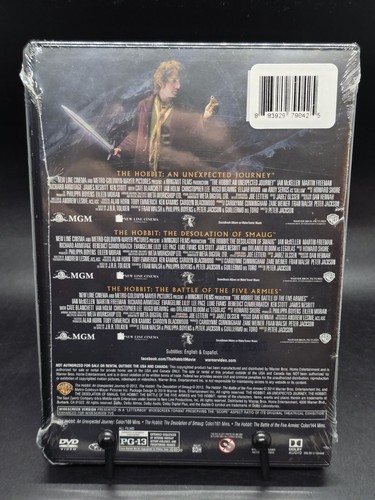 Der Hobbit - Film-Trilogie Kinoversionen DVD Set Neu Versiegelt - Bild 2 von 4