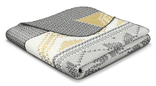 Biederlack Wohndecke - Winter Knit, Alpenromantik, Kuscheldecke, 150x200 cm - Bild 2 von 7
