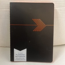 Notebook Black Red Arrow,  Planning, Journal Notes 70 Week Free shipping