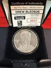 Drew Bledsoe - QB 1oz .999 Fine Silver Medallion Limited Edition #6607 of 7,500