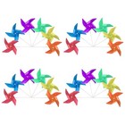  24 Pcs Outdoor Garten Spielzeug Windmühle Gartenwindmühle Dekoration