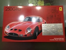 Fujimi 124 Ferrari 250 GTO Model Kit with Photoetched Parts Unused