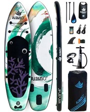 Inflatable Paddle Board for Adult, Paddle Board for All Skill Levels, Wide SU...