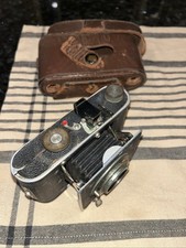 Vintage Foth-Anastigmat Camera with Leather Case Made in Germany