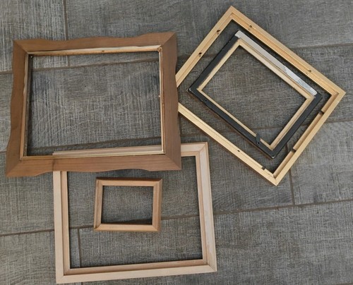 Vintage Ornate Picture Frames Art Decor Gallery Wall Gold Chic lot of 5 eco oa - Picture 13 of 13