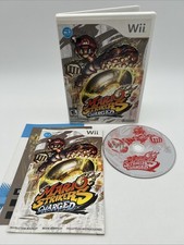 Mario Strikers Charged (Nintendo Wii, 2007) Complete CIB w/Inserts VGUC