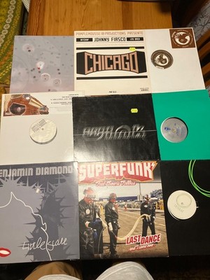 house vinyl sammlung 9 Stück Carl Craig usw