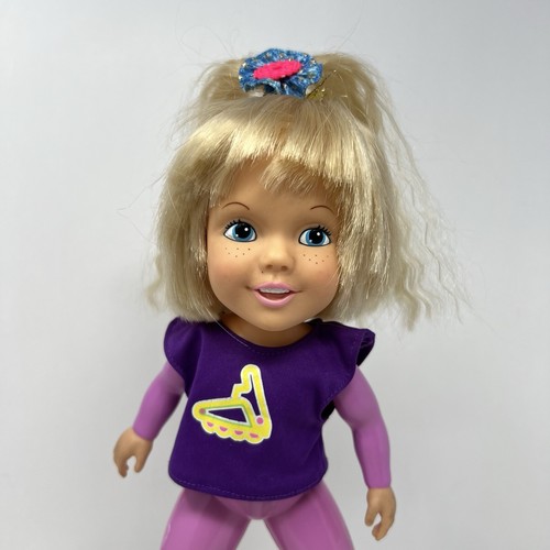 Soozie Skates Friction Skater Puppe Playtime Tyco 1992 12 Zoll - Bild 2 von 13