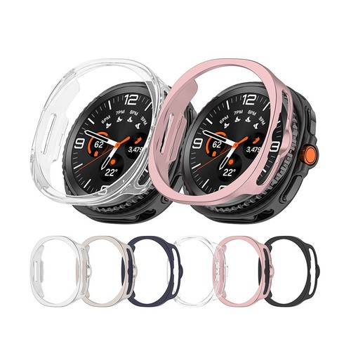 Zegarek Half Pack Futerał ochronny Hollow PC Watch Case do Samsung Watch8 Classic - Zdjęcie 2 z 18