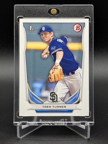 2014 Bowman Trea Turner Rookie #DP10 Phillies Dodgers Nationals RC