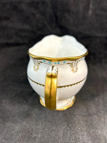 Royal Crown Derby Lombardy Set of Creamer and Sugar Bowl with Lid - Picture 13 of 14