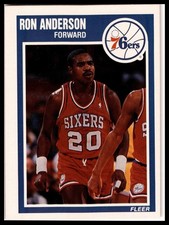 1989-90 Fleer #112 Ron Anderson