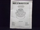 Chamberlain Waxmaster, Model 900E, User Manual, Multilingual. #K-443-06