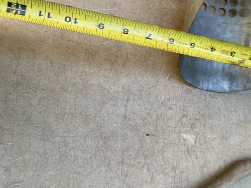 Vintage Galvanized Metal Sand Scoops for Metal Detecting - Picture 9 of 9