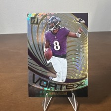 Mint! 2024 Panini Donruss - Vortex Lamar Jackson #VOR-LJA