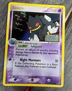 Banette 1/100 Ex Crystal Guardians 2006 Reverse Holo Stamped NM