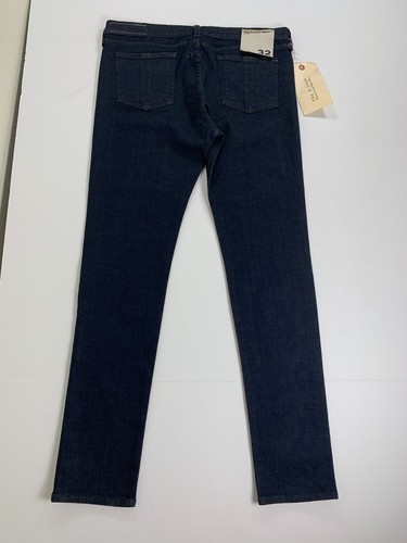 NWT Rag & Bone Jeans Men's 32 Dark Wash Skinny Fit Stretch Denim - Picture 10 of 14