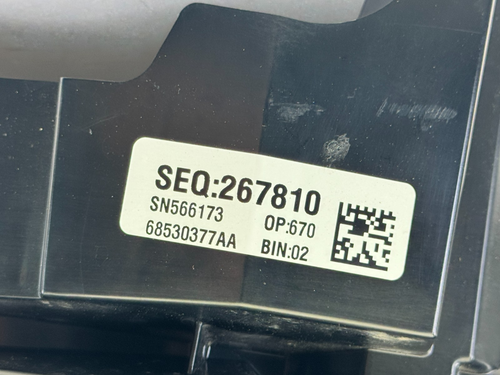 2025 Dodge Ram 1500 Left LH Driver Side Base LED Black Headlight OEM - Picture 6 of 12