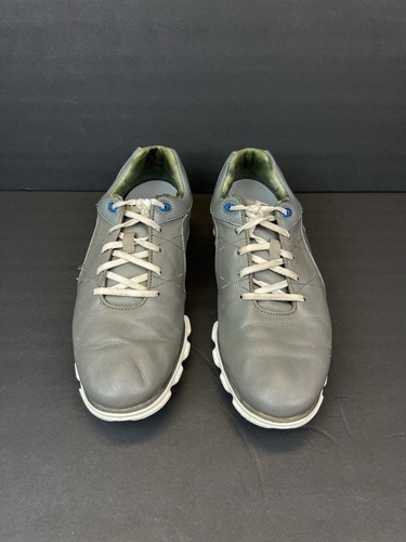 Footjoy Pro SL grau Leder ohne Spikes Golfschuhe wasserdicht Herren Größe 9m - Bild 7 von 9