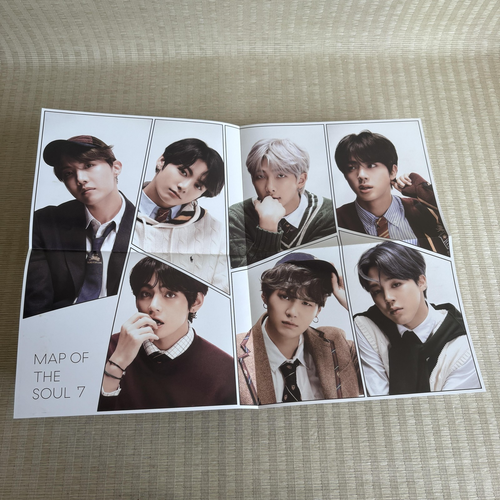 BTS Map of the Soul 7 Album CD Version 04 Photobook Poster Stickers K-Pop 2020 - Picture 4 of 11