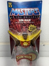 Masters of the Universe Origins Sun-Man Action Figure Retro 2021 Mattel MOTU New