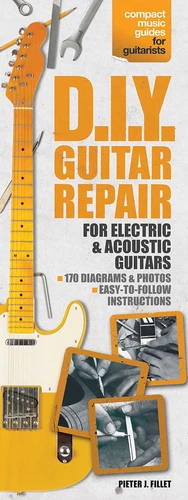 DIY Guitar Repair 4x12 Compact Reference Library Learn How To Guide Book