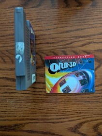 Orb 3D NES Nintendo Game Cartridge + Instruction Manual Authentic Cleaned Tested