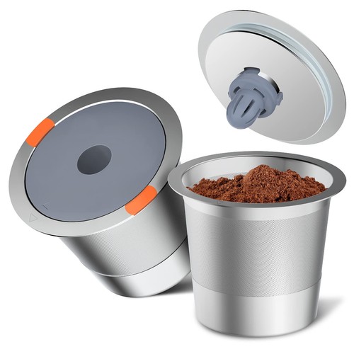 Reusable K Cups and Coffee Pods,Universal stainless steel k Cups for Keurig 2...