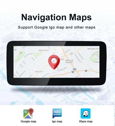 12.3" Android 13 CarPlay GPS Car Stereo for Mercedes Benz A-Class GLA CLA - Picture 6 of 11