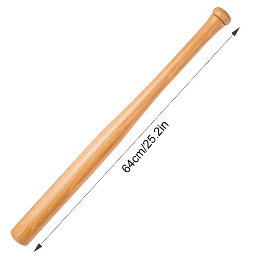 54/64/74/84CM Solid Wood Baseball Bat Professional Stick Outdoor Sport Fitness - Picture 14 of 16