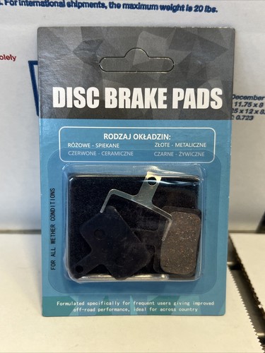 Paquete de 4 pastillas de freno de disco TP-01B - pastillas de metal de resina MTB para todo clima - envío rápido EE. UU. - Imagen 2 de 2