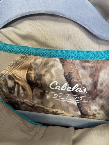Cabela's Outfit Her Pullover Fleece Woodlands ZONZ Camo Womens 2XL Hunting - Picture 5 of 7
