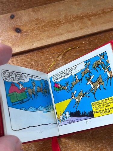 Vintage 1981 Kurt S. Adler Rudolph the Red-Nosed Reindeer to the Rescue Small - Picture 4 of 4